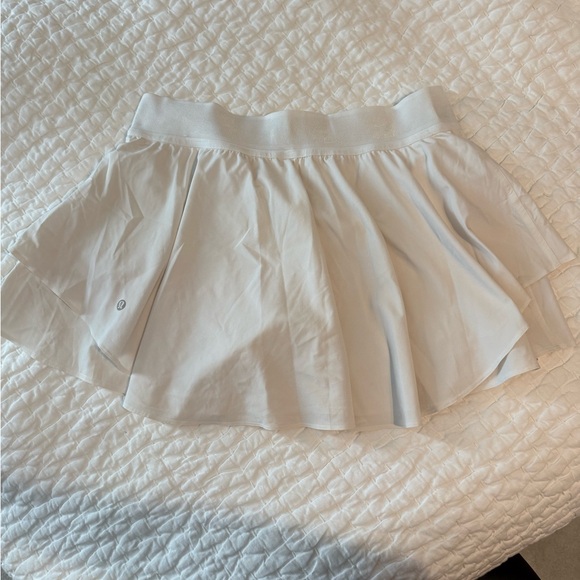 Lululemon Court Rival High Rise Skort White 10 - Picture 6 of 6